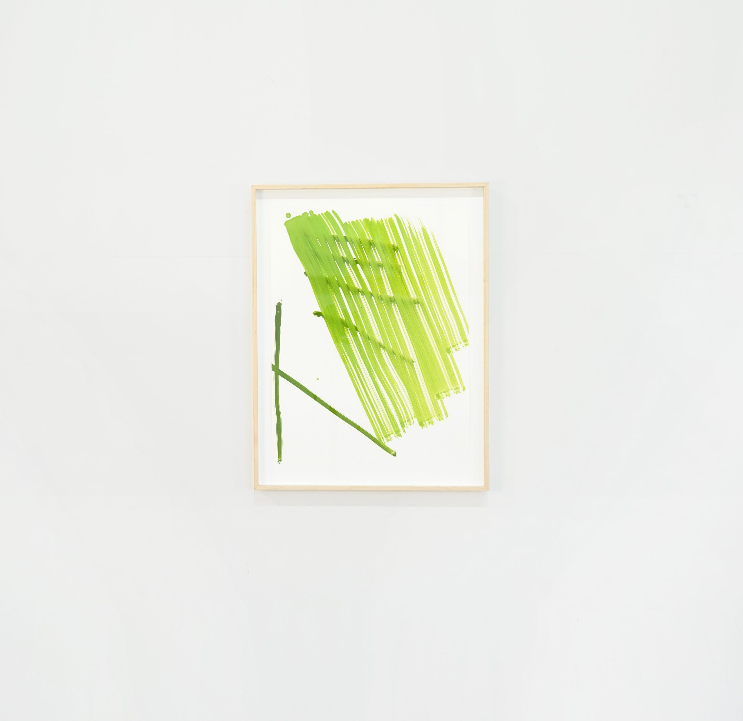 L’ombra de l’herba — De la serie, "L'ombra de l'herba"  Óleo sobre papel / Oil on painting. 42x29cm. 2024